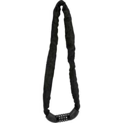 Chaîne antivol à combinaison Fischer FAHRRAD 85900 noir 90 cm, maillons 20 mm