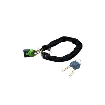 Silverline 719795 Chaîne Haute Sécurité Gainée 1200 Mm - Acier Trempé 10 Mm