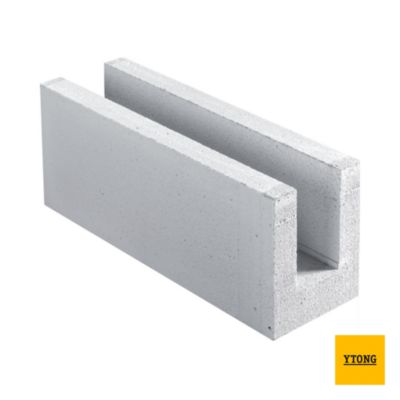 Chainage béton cellulaire Ytong 62,5 x 25 x ép.20 cm