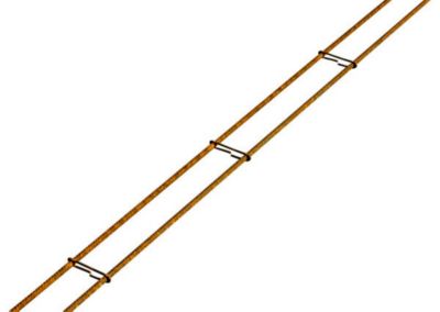 Chaînage plat ou épingle CH70 3 x 10 cm L.3 m