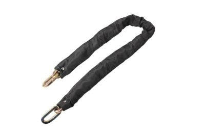 Chaîne acier trempé Smith & Locke avec housse en tissu noir 100cm 1000kg