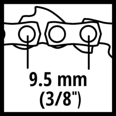 Chaîne de tronçonneuse Fortexxa Einhell 30cm 45 maillons