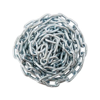Chaîne droite Diall ø4.5 mm, 2.5 m Acier