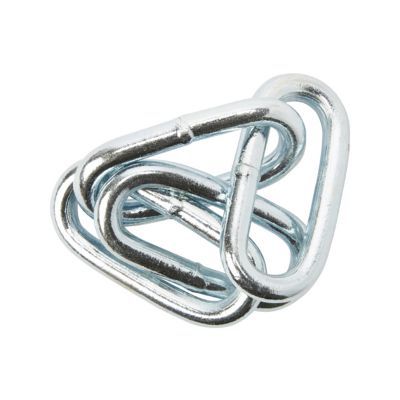 Chaîne maille courte Diall ø8 mm, vendue au mètre linéaire