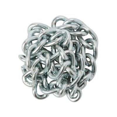 Chaîne Torsadée En Aluminium Noir 5 Mètres - Maille 10x7 Mm Non Soudée - Pour Fabrication De Bijoux, Bracelets, Colliers - 4