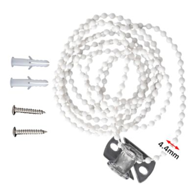 Chainette pour store enrouleur Nisis plastique blanc L.5m GoodHome