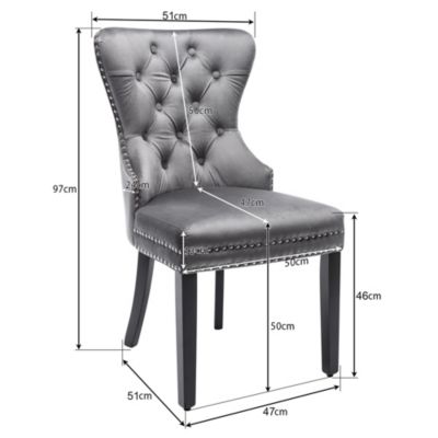 Chaise Capitonne Maison Du Mondenull