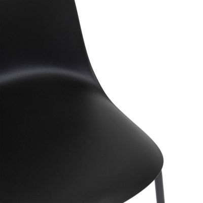 Chaise "Asan" noir - Atmosphera