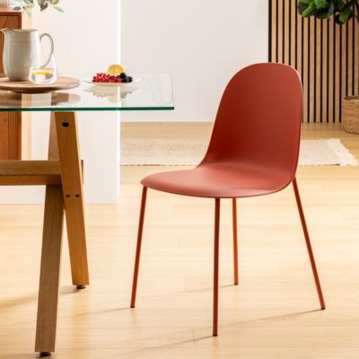 Chaise "Asan" terracotta - Atmosphera
