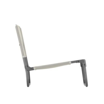 Chaise basse nomade Lafuma CB II acier et polyester beige seigle