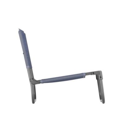 Chaise basse nomade Lafuma CB II acier et polyester bleu ocean