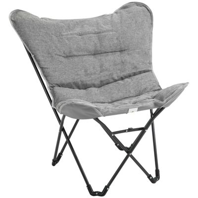 Chaise camping pliante, charge 120kg, légère avec accoudoirs, parfait pour plein air et voyages