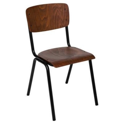 Chaise d'écolier "Kiel" marron - Atmosphera