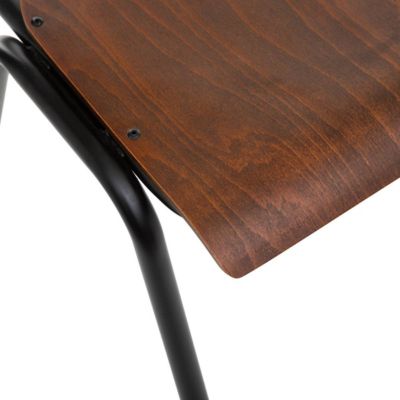 Chaise d'écolier "Kiel" marron - Atmosphera