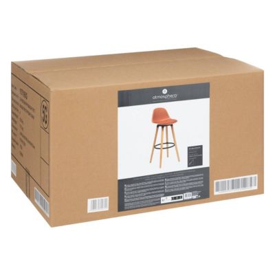 Patère Marine En Bois Atmosphera - Rose Terracotta H15,8 Cm, Design Élégant Pour Entrée Ou Chambre