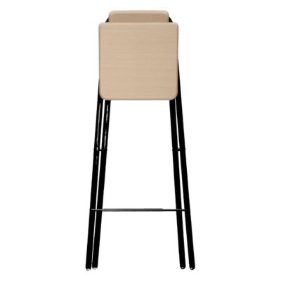 Chaise de bar pliante Effêt chêne naturel Louna - 5Five