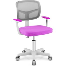 Chaise de Bureau pour Enfant Chaise Étude avec Dossier Ergonomique