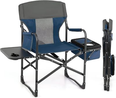 Chaise Portative Sac à Dos 3-en-1 – Avec Sac Isotherme, Tissu Oxford 600D PVC, Pliable Et Léger, Pour Randonnée Et Camping