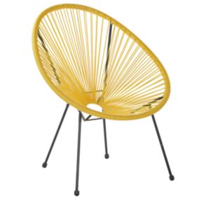 Chaise de jardin ACAPULCO II Jaune