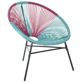 Chaise de jardin ACAPULCO Turquoise