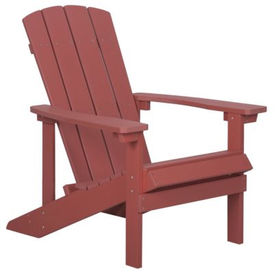 Chaise de jardin ADIRONDACK Rouge