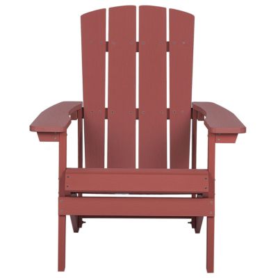 Chaise de jardin ADIRONDACK Rouge