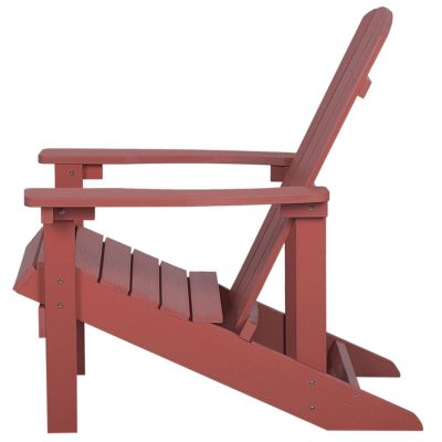 Chaise de jardin ADIRONDACK Rouge