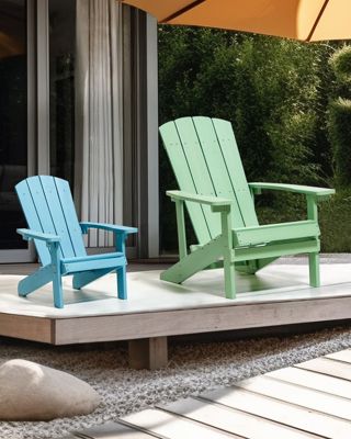 Chaise de jardin ADIRONDACK Vert clair