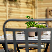 Chaise de jardin en métal Blooma Sofia