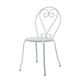 Ensemble pour balcon table et 2 chaises pliables gris - INVENTIV -  Mr.Bricolage
