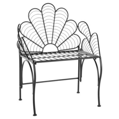 Chaise de jardin LIGURIA Métal Noir