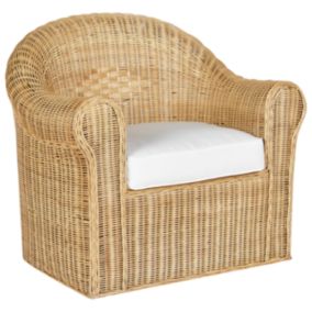 Chaise de jardin LIVADEIA Rotin Naturel