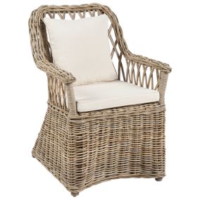 Chaise de jardin MAROS II Rotin Beige clair