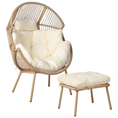 Chaise de jardin MURANO Polyrotin Naturel