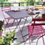 Chaise de jardin pliante Fermob Bistro en métal - Coloris miel - Hauteur 83 cm