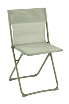 Chaise de jardin pliante Lafuma Balcony acier et polyester vert moss
