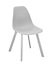 Chaise de jardin Proloisirs Chaise en aluminium - Coloris blanc - Hauteur 83 cm