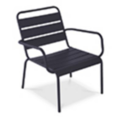 Chaise de jardin Relax Brooklyn anthracite solys