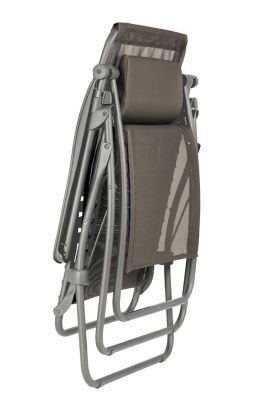 Chaise de jardin RSXA Clip & Housse serviette marron Lafuma