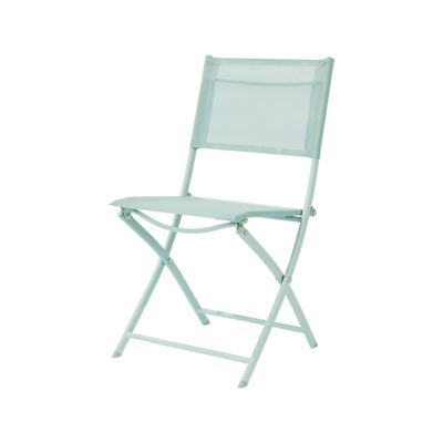 Chaise de jardin Saba vert d'eau