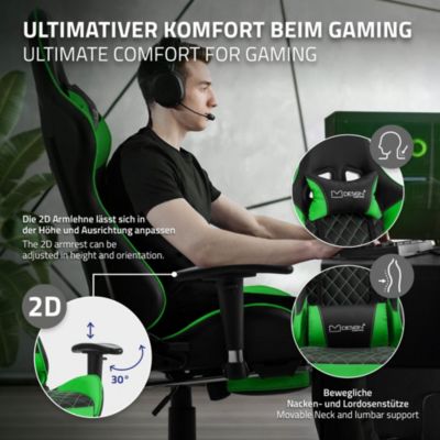 Lot De 4 Housses Extensibles Pour Chaise De Gaming NCZCDZSW - Dossier, Siège Et Accoudoirs - Noir