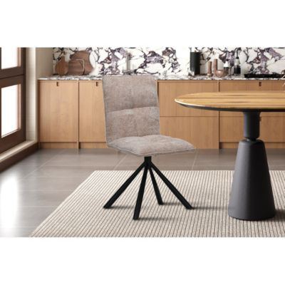 Chaises De Salle à Manger Ergonomiques Avec Pieds Métalliques Noirs - Choix De Couleurs, Marque Eris-car