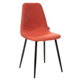 Chaise de table Tyka orange H. 86 cm