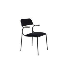 Chaise design, Lot de 2 chaises design ALBA, Zuiver