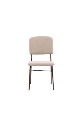 Chaise ebuy24 H. 94 cm non empilable non pliable interieur en bois beige