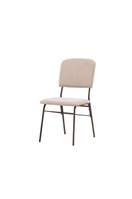 Chaise ebuy24 H. 94 cm non empilable non pliable interieur en bois beige