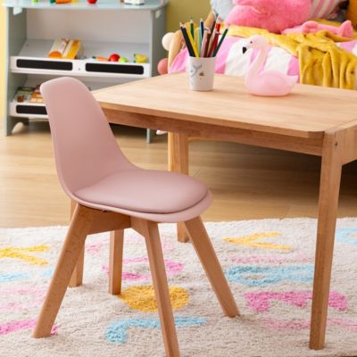 Chaise enfant "Baya" rose - Atmosphera Créateur d'intérieur