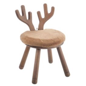 Chaise Enfant Design "Oreille Cerf" 56cm Naturel