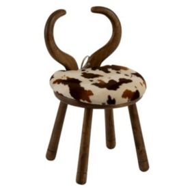 Chaise Enfant Design "Oreille Vache" 58cm Naturel