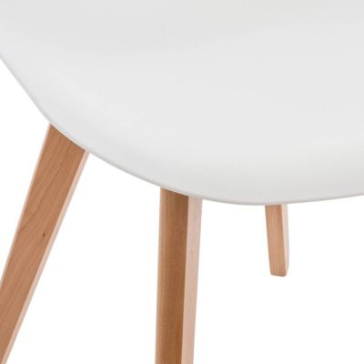 Chaise enfant "Scandinave" blanche - Atmosphera